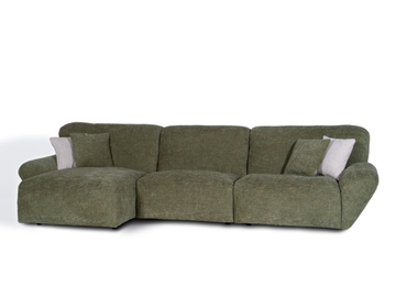 BELUGA - Sectional fabric sofa with chaise longue by Mantellassi 1926 - view 2